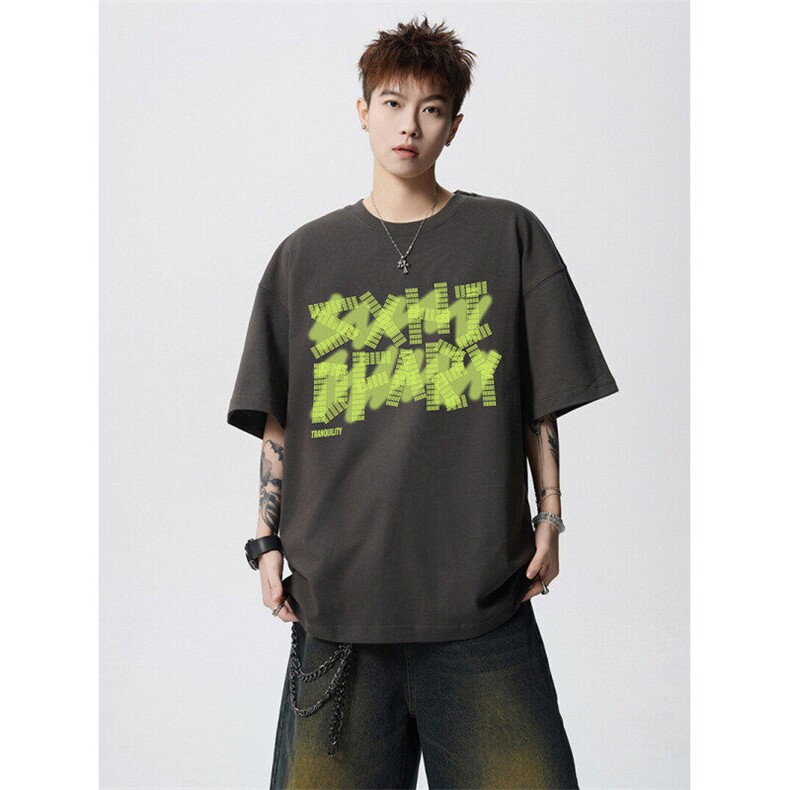 240g美式重磅短袖T恤 FSDX263 M-5XL 特批25无差价控48图片