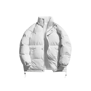 立领羊羔绒棉衣加绒加厚保暖面包服外套男女纯色棉袄M066-特价P56图片