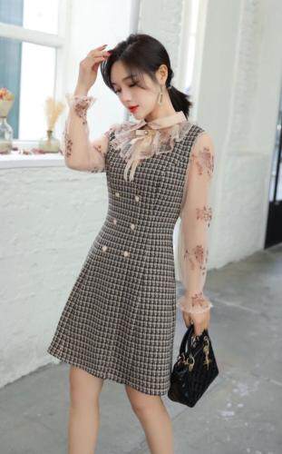 春装欧伦风连衣裙，女装连衣裙，千禧宏运