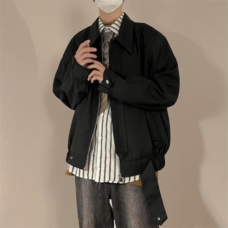 男秋季2023新款长袖夹克外套C302P52图片