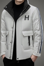 羽绒服男士加厚保暖上衣2023冬季新款中年立领商务休闲男装外套，男装羽绒服，电商B212（原钱塘6029）