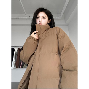现货 抖音得物可供视频 冬季三防加厚羽绒棉衣外套面包棉服AM999图片