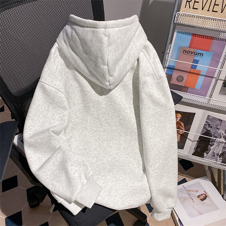 5728-P56潮牌新款设计感刺绣宽松保暖情侣加绒卫衣,男装棉衣,星座617A-2