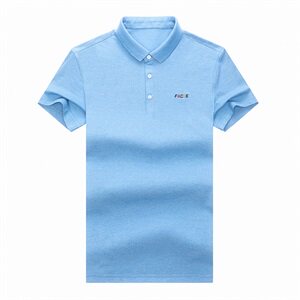 K11126 2021夏季新款T恤衫男翻领POLO衫短袖透气P51图片