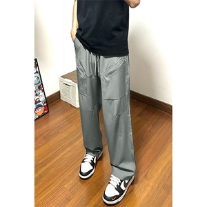 三防面料 冲锋裤男款美式伞兵裤宽松直筒裤XK403-P45限价59图片