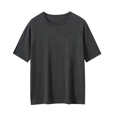 2025年秋季套头圆领羊毛衫短袖时尚百搭通勤休闲，男装羊毛衫，朝思纯山羊绒