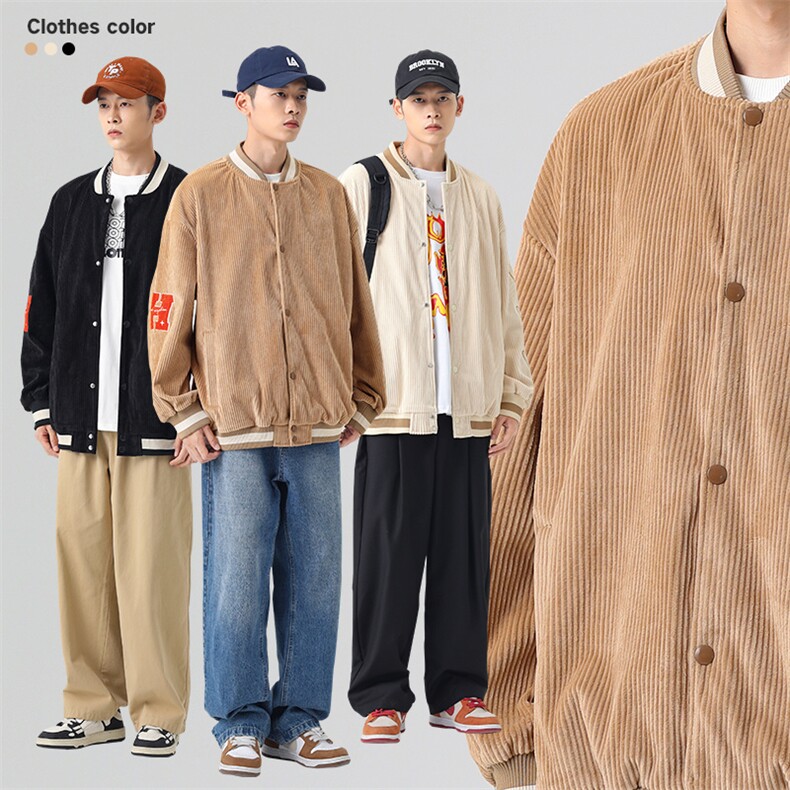 秋季新款无影墙针织外套潮牌棒球服外套WT2407-P85控138图片