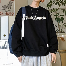 2023春季新款圆领卫衣男青少年上衣外套WY22017-P60，男装卫衣，星座308B-1