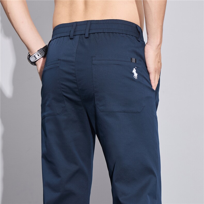 男士早秋弹力薄款休闲长裤青年百搭时尚男装裤子K594-p45现货外贸，男装休闲裤，星座224-1