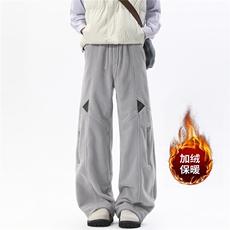 K1140/P5088摇粒绒冬季加绒加厚休闲裤男，男装卫衣，电商D202