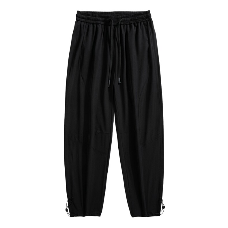 春款港风休闲裤宽松运动裤拖地裤束脚裤男KP812P45,男装休闲裤,星座1204-3