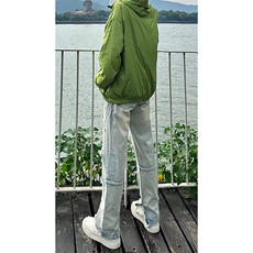 夏季美式高街ins破洞拉拉牛仔裤货号K715P55，男装牛仔裤，电商A063
