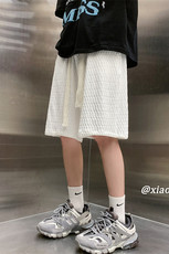 XZ616夏季新款百搭纯色冰丝短裤休闲五分裤TY828P35控48，男装休闲裤，星座512A（原616）