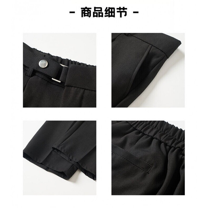 垂坠感休闲小西裤男士直筒宽松潮流炸街百搭男装西装裤春季ins潮,男装西裤,星座601-1