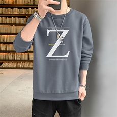 跑量卫衣男22秋季打底上衣潮流韩版宽松T恤时尚百搭长袖W001，男装卫衣，星座815-2