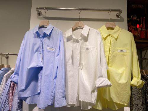 薄款衬衣,女装,古泥