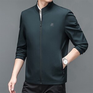 BJ22339钱塘2020-2春秋新款商务休闲简约中年男士夹克外套P69图片
