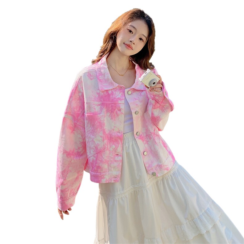 现货新品2025新款小个子牛仔休闲外套2C230-2311-P155-K238,女装短外套,2C230