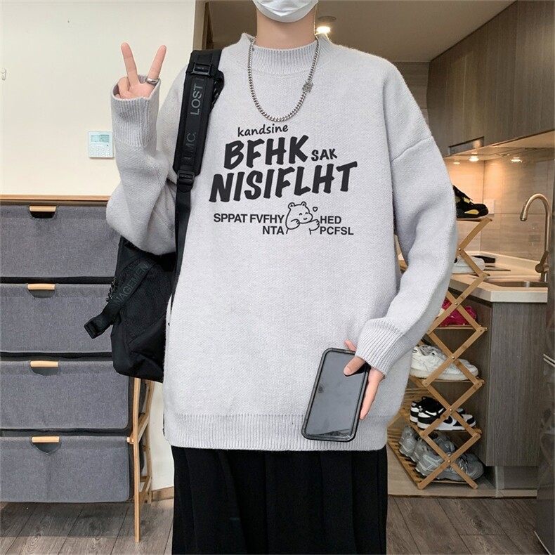 半高薄款毛衣MBK293-P45加绒加厚JRMBK293-P55加绒限价78,男装针织衫/毛衣,电商A028