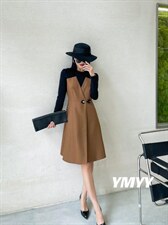 现货秋装新款连衣裙，女装连衣裙，依美依缘