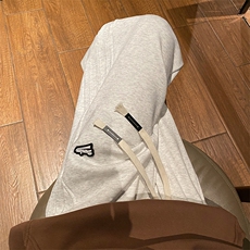 加绒加厚休闲运动卫裤男美式针织直筒裤子715-6-BX09P55（控78），男装休闲裤，星座715-6