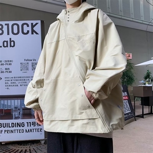 秋季2023新款休闲宽松冲锋衣女春秋设计感小众高级感外套 JK7011图片