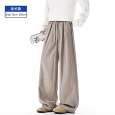 卡其色加长款
