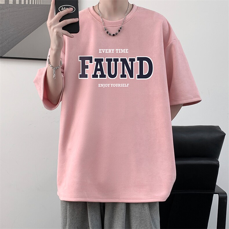 麂皮绒短袖t恤男大码半袖男JD82295-P25,男装T恤,电商A040