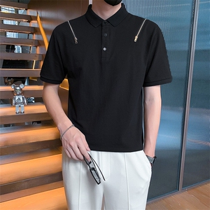 23男士翻领T恤polo衫A210-3303-p55 70%棉 %聚酯纤维 5%氨纶图片
