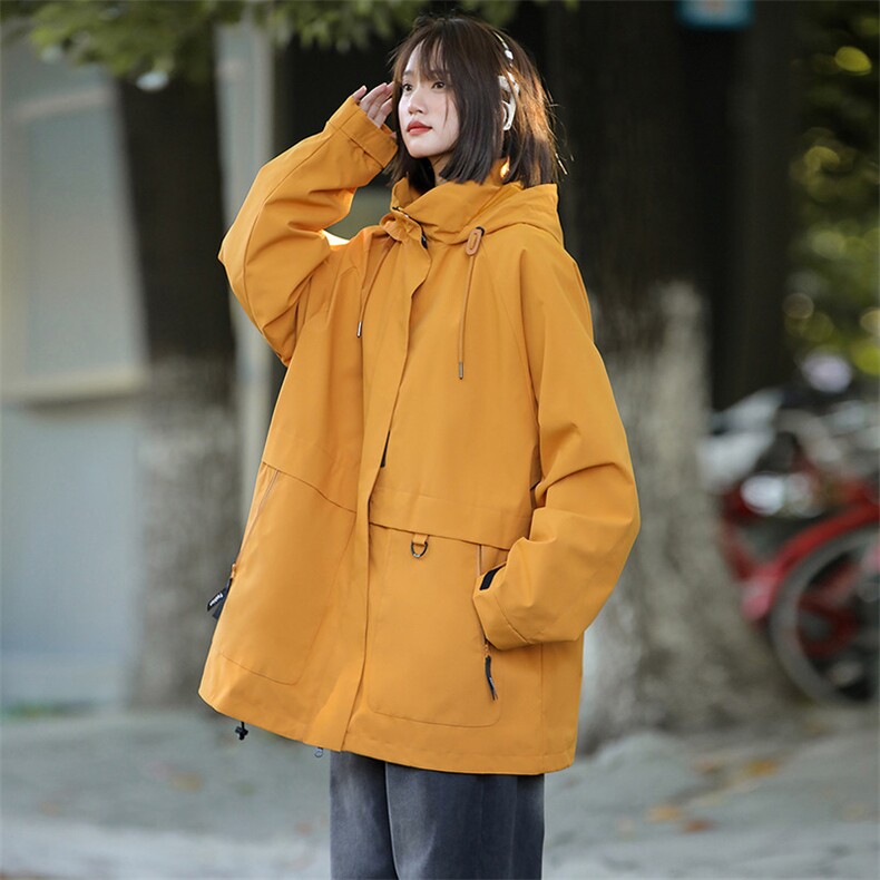 JK7850-特P72刘亦菲同款防水冲锋衣男女同款夹克外套,男装夹克,星座109