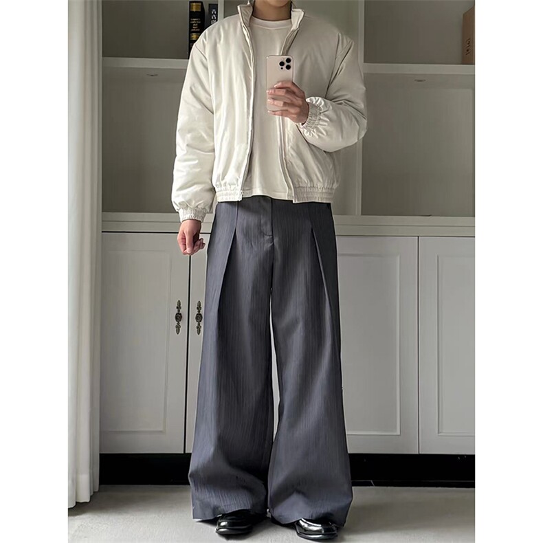 网图有货秋冬老钱风立领短宽基础通勤棉服外套夹克男女A1179-P80,男装夹克,星座1505