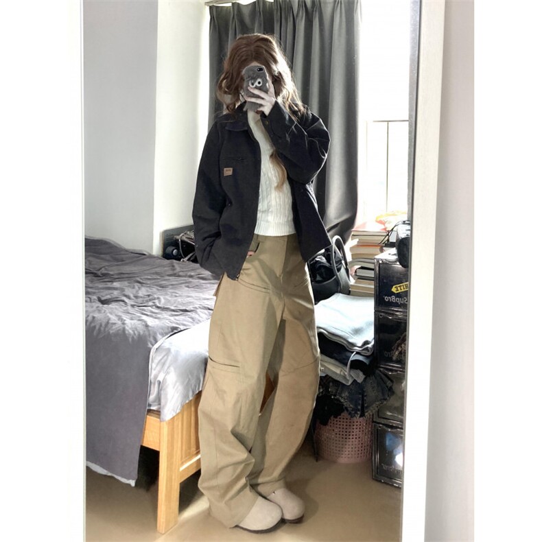 【有货】底特律夹克男款春秋美式水洗做旧短款工装外套Y188CC-P75,男装夹克,星座1007（原301D）
