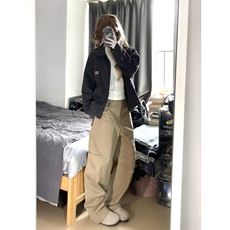 【有货】底特律夹克男款春秋美式水洗做旧短款工装外套Y188CC-P75，男装夹克，星座1007（原301D）