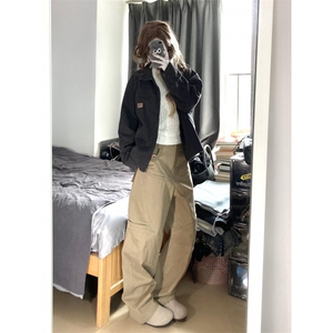 【有货】底特律夹克男款春秋美式水洗做旧短款工装外套Y188CC-P75图片