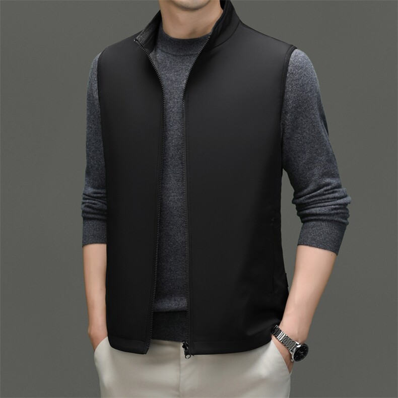 CD33718钱塘2020-2商务休闲秋冬季百搭中年男士马甲主推P165图片