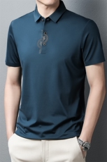 POLO衫男士短袖t恤翻领2023夏季新款潮牌休闲商务男装上衣，男装T恤，电商B212（原钱塘6029）