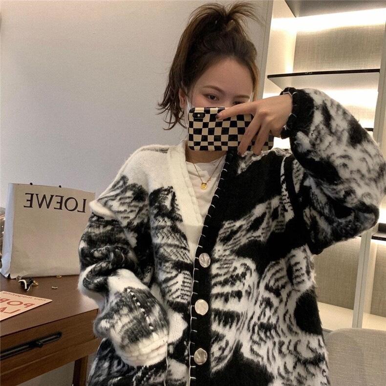 现货秋冬新款绳索大开衫，其它，XTZ style