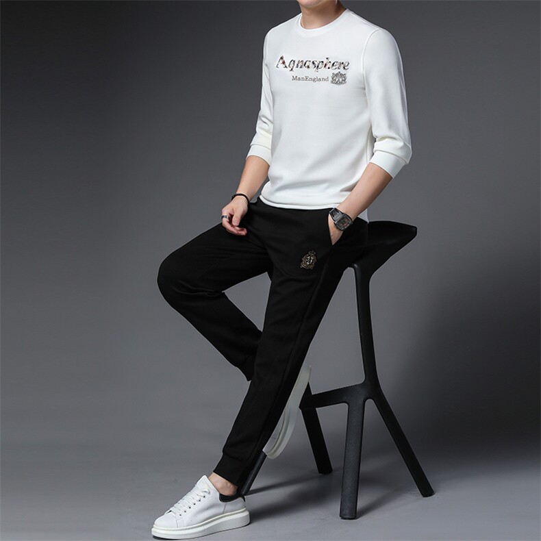 SA9823-2钱塘2020-2中青年男士冬季新款时尚休闲帅气卫衣P152,男装休闲套装,钱塘207-2