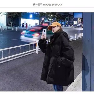 2025新款冬季棉衣女小个子宽松加厚连帽棉袄外套潮图片