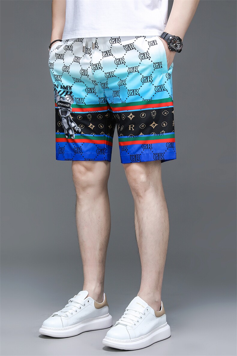 C233203钱塘2020-2夏季新款男士直筒休闲裤时尚潮流短裤P49,男装休闲裤,钱塘207-2