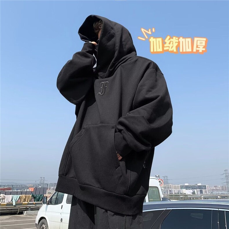 1506A/GY7670-20/P46冲锋衣卫衣男重磅加厚冬款男女卫衣,男装夹克,星座1506A