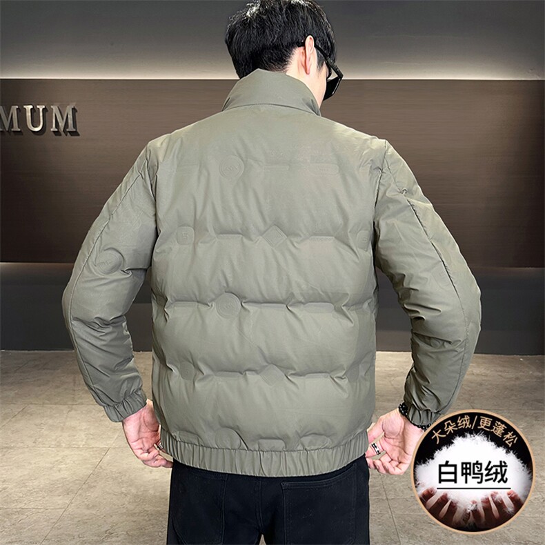 MY906-P1202025秋冬男士标50立领羽绒服青年保暖加厚棉服外套,男装羽绒服,星座507A（原星座306B-2）
