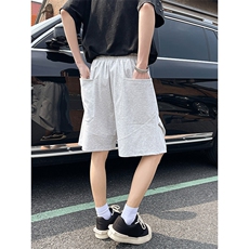 夏季新款运动宽松潮流五分短裤简约休闲潮牌短裤K757TP28控49，男装休闲裤，电商A102B