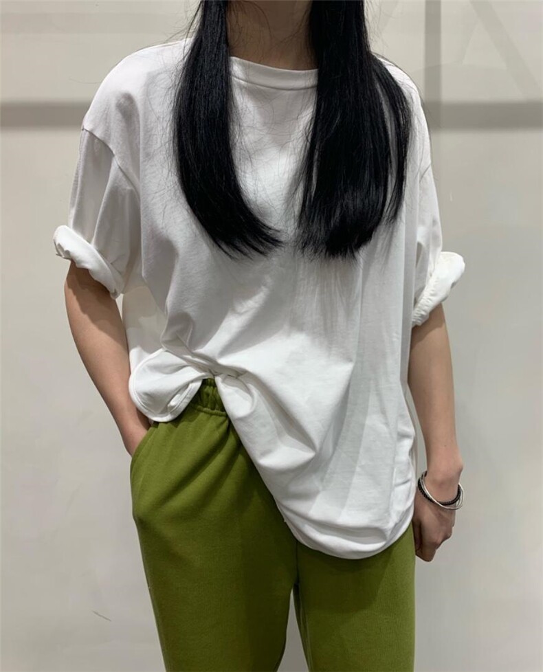 夏季新款欧版纯色T，其它，月光水岸