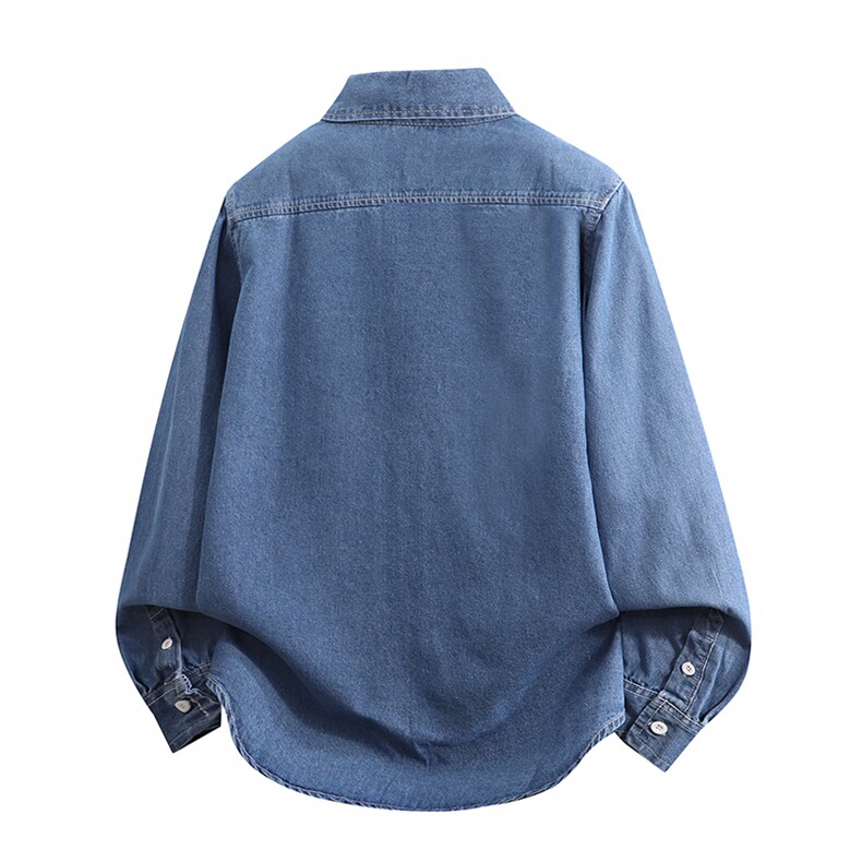 春季流行男士牛仔衬衣时尚休闲长袖衬衫外套XZ310B-3-CY8002-P50,男装衬衫,星座310B-3