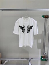 天使雕像印花T恤，女装T恤，AUDREY WANG