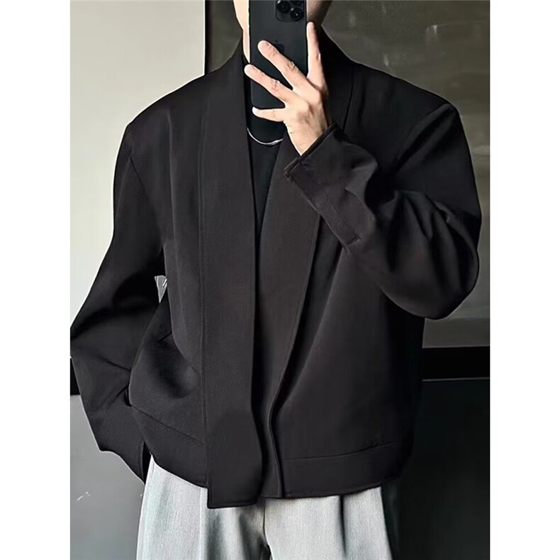 X18-P55百搭新款ins简约日系文艺时尚气质流行西装,男装T恤,电商B323A