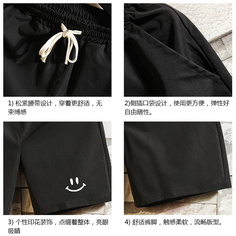 DK39204-P15港风休闲短裤男士大码运动五分裤男中裤男马裤砖墙,男装休闲裤,电商A040A