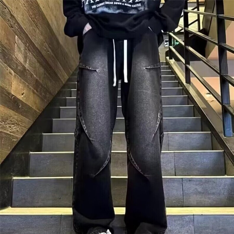 1506A/G6260/P45复古长裤宽松直筒高街裤子休闲,男装休闲裤,星座1506A