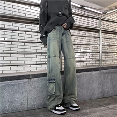 美式牛仔裤男款秋季长裤潮NT08P48，男装牛仔裤，星座1116-2